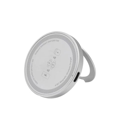 4合1 MagSafe 磁吸無線充電器｜黑色
