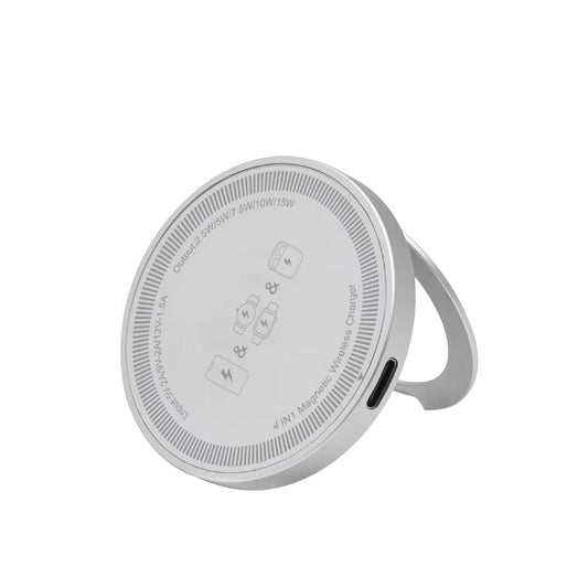 4合1 MagSafe 磁吸無線充電器｜白色